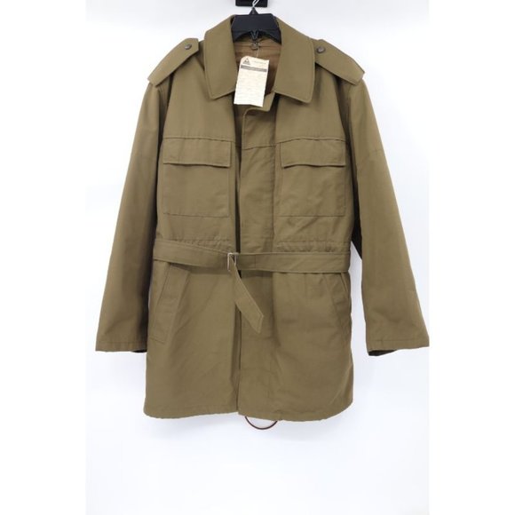 Vintage Otavan mens XL 1963 military jacket belted